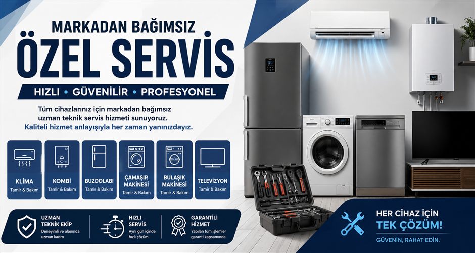 Melikgazi Esty Servisi — markadan bağımsız özel servis